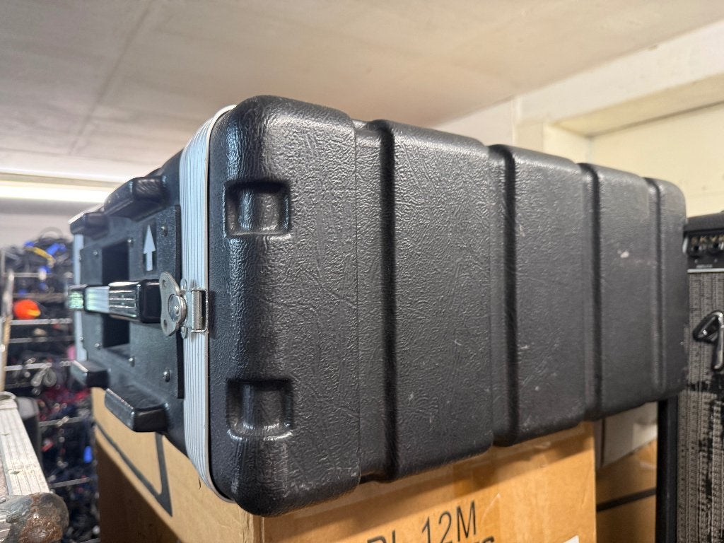 Flightcase ABS 19" inch rack 4U Double door, Ophalen of Verzenden, Gebruikt, Overige instrumenten, Flightcase