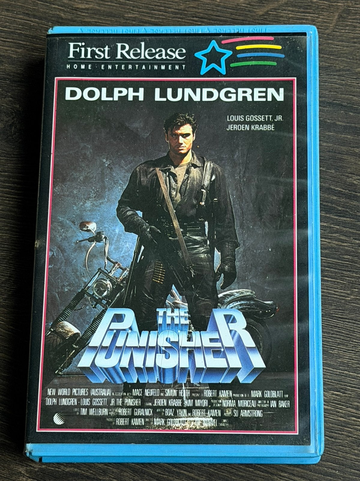 The Punisher VHS exrental dolph lundgren, Cd's en Dvd's, Vanaf 16 jaar, Ophalen of Verzenden, Zo goed als nieuw, Horror