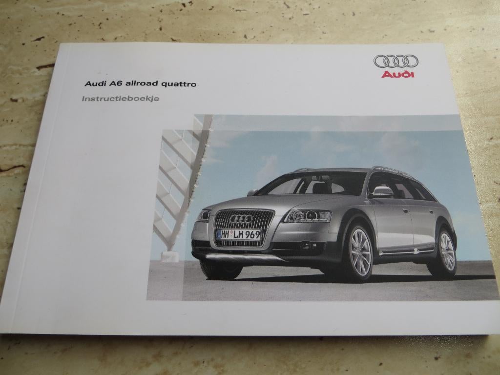 Instructieboek Audi A6 Allroad Quattro Avant 9-2008, Auto diversen, Handleidingen en Instructieboekjes, Ophalen of Verzenden