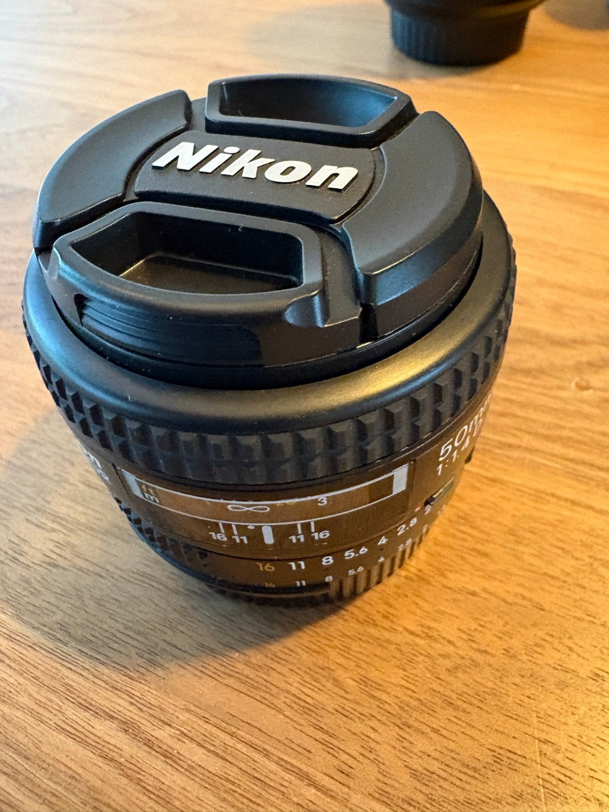 Nikon AF Nikkor 50mm 1:1.4D lens, Ophalen of Verzenden, Zo goed als nieuw, Standaardlens