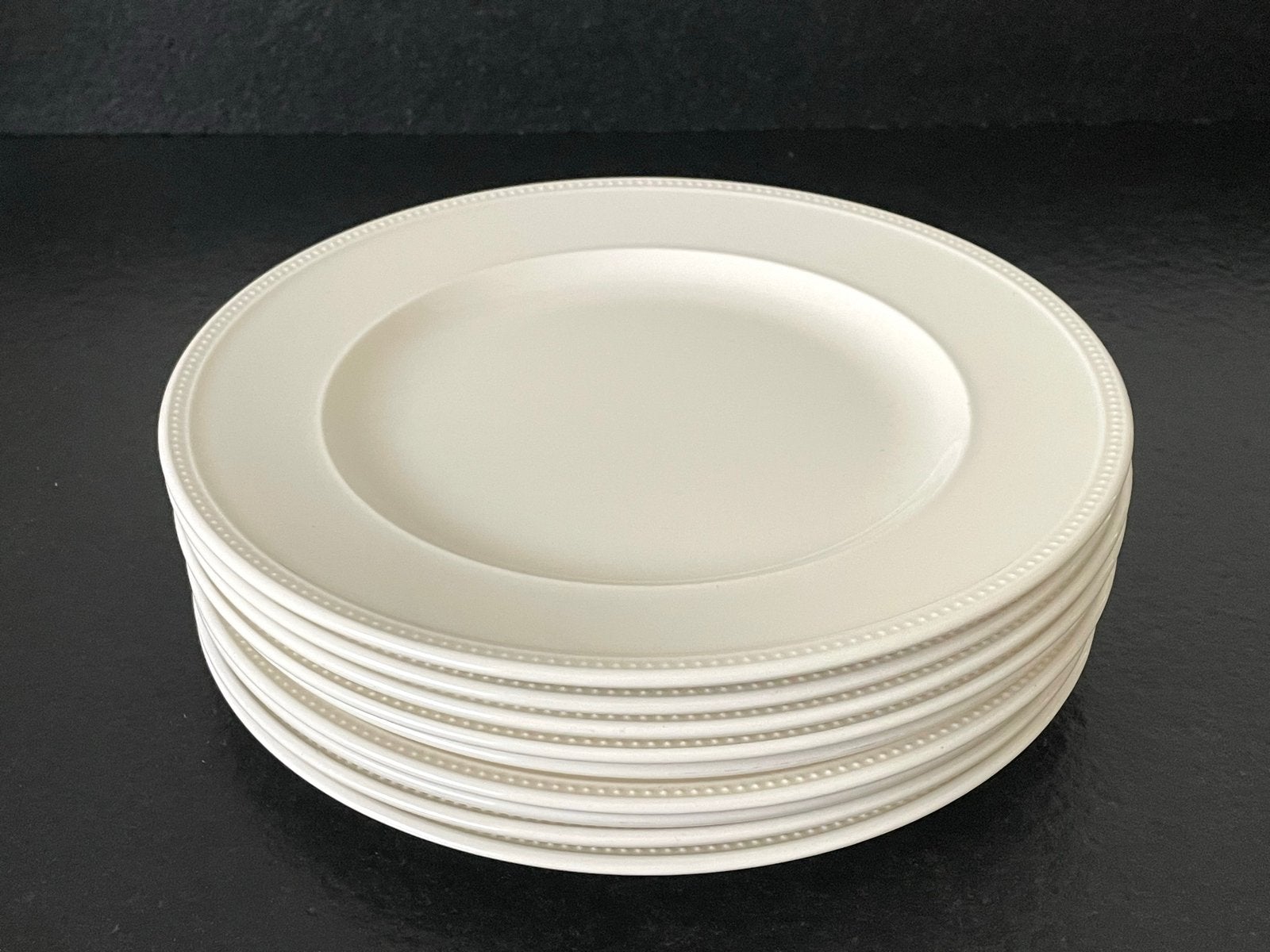 ZGAN 9 Wedgwood Windsor Dinerborden Platte Borden Ø27, Huis en Inrichting, Keuken | Servies, Ophalen, Zo goed als nieuw, Bord(en)
