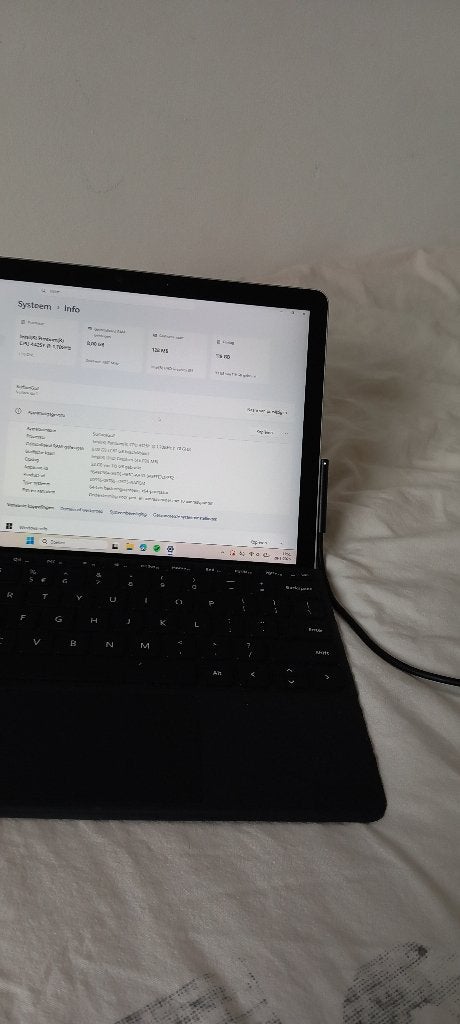 Microsoft Surface Go 2 - i5/8GB/128GB met Toetsenbord, Computers en Software, Gebruikt, Verzenden, 12 inch, 128 GB