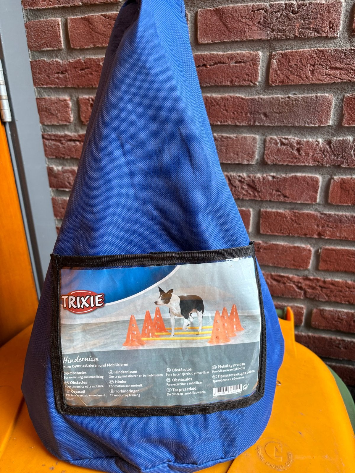 Trixie hindernissenset voor honden – inclusief draagtas, Trixie, Ophalen, Zo goed als nieuw, Hondenspeelgoed