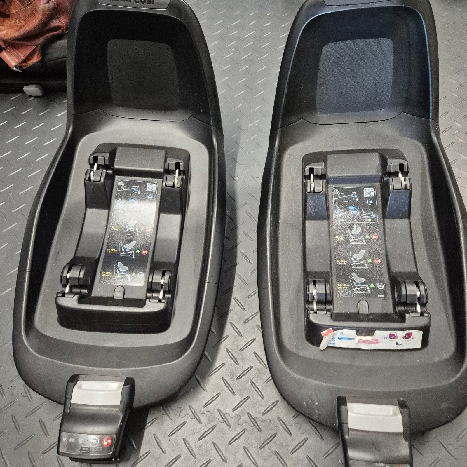 2x iso fix, Gebruikt, 15 t/m 36 kg, Isofix, Ophalen