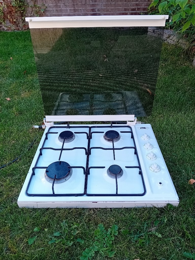 Etna gaskookplaat, Ophalen, Gebruikt, 4 kookzones, Gas