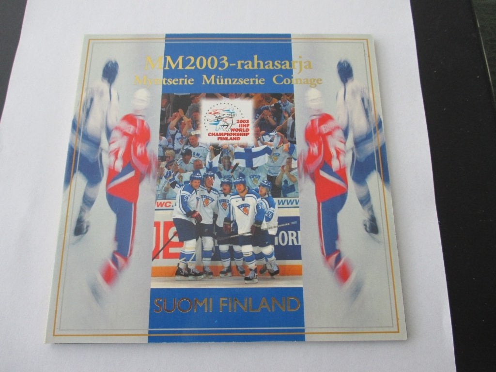 Finland jaarset ijshockey 2003 bu, Ophalen of Verzenden, Finland, Overige waardes, Setje