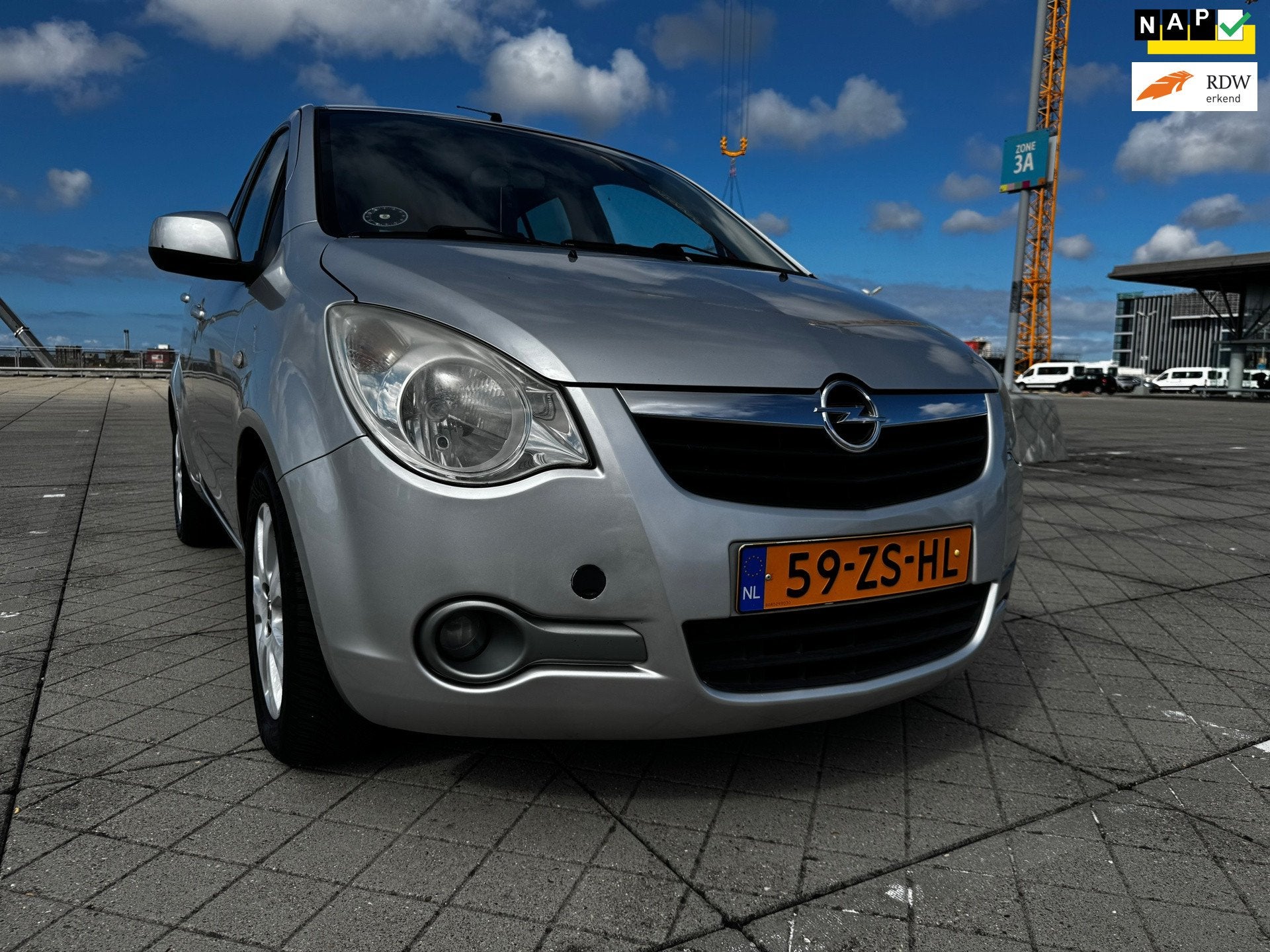 Opel Agila 1.2 Enjoy AIRCO ELEKTRISCHE RAMEN NAP APK, Auto's, Voorwielaandrijving, Dealer onderhouden, 4 cilinders, 965 kg