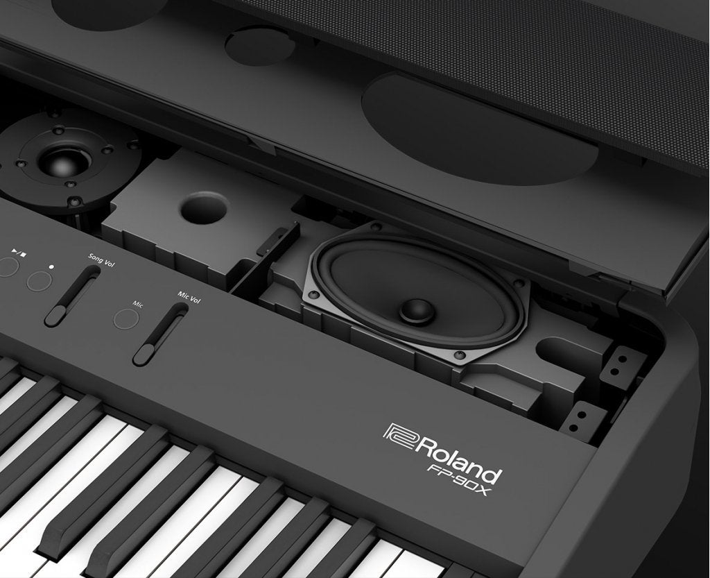 Roland FP-90X BK stage piano FP90X BK direct leverbaar, Niet ingevuld, 88 toetsen, Roland, Niet ingevuld