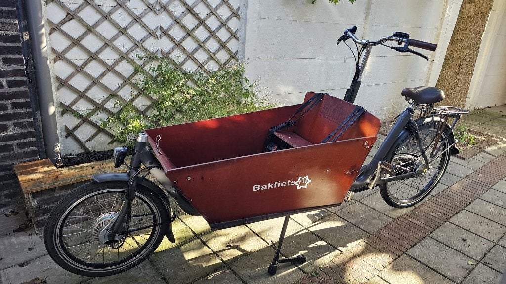 CargoBike Classic Long Elektrisch – Topstaat & Rijklaar!, Gebruikt, Elektrisch, 2 kinderen, Schijfrem