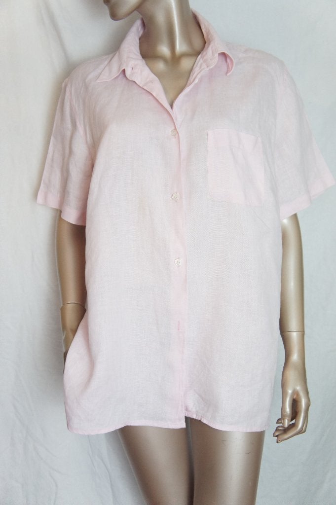 SEIDEN STICKER blouse maat 46 LINEN, Kleding | Dames, Blouses en Tunieken, Ophalen of Verzenden, Zo goed als nieuw, Maat 46/48 (XL) of groter