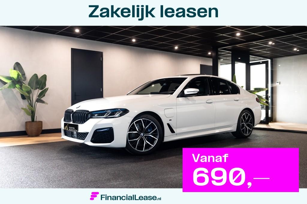 BMW 5 Serie 545e xD High Ex. Ed. | HuD | H&K | Open Dak | Tr, 12 maanden, Gebruikt, Bedrijf, Hybride Elektrisch/Benzine