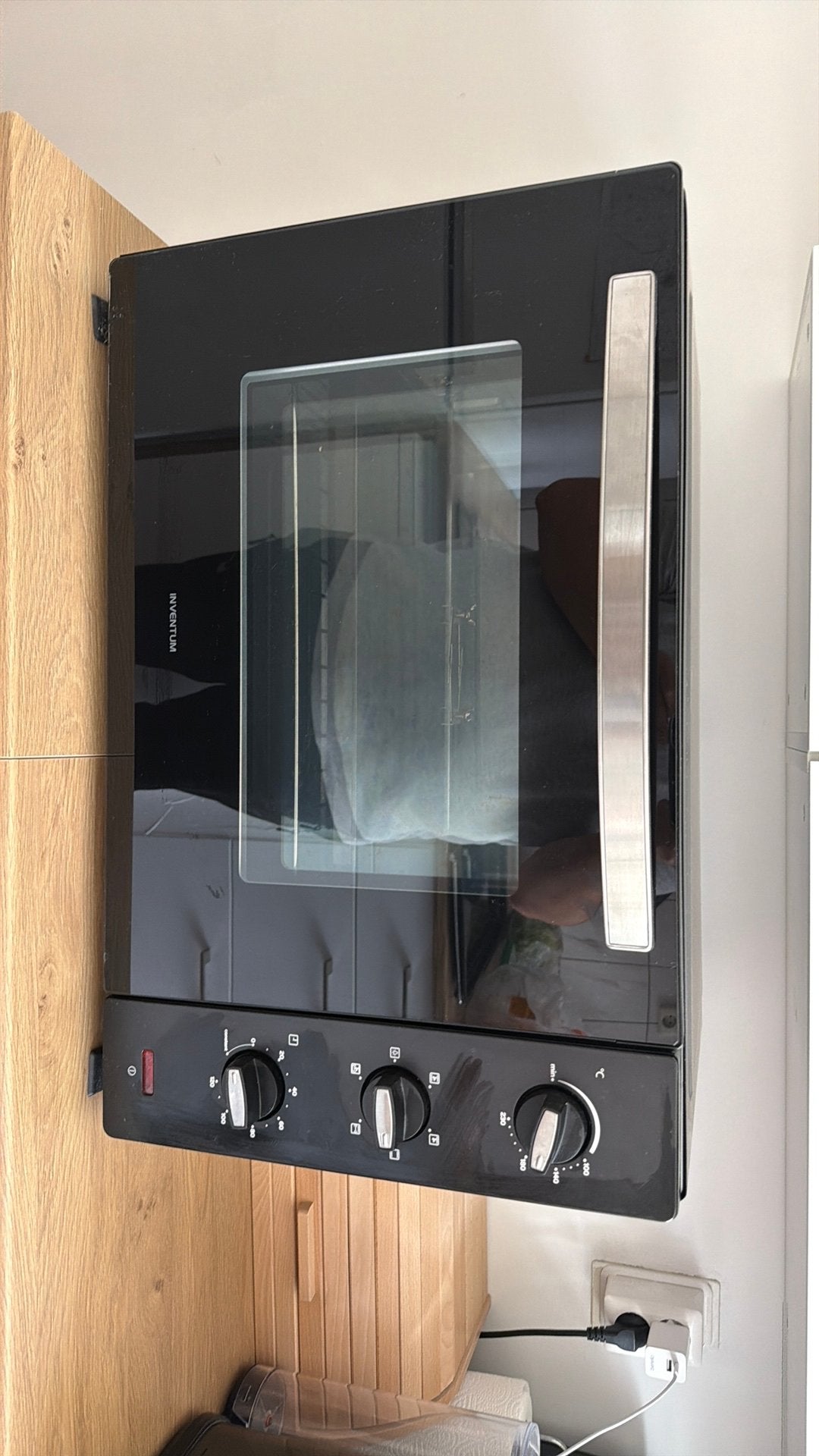 Inventum vrijstaande oven, Witgoed en Apparatuur, Ophalen, Zo goed als nieuw, Minder dan 45 cm