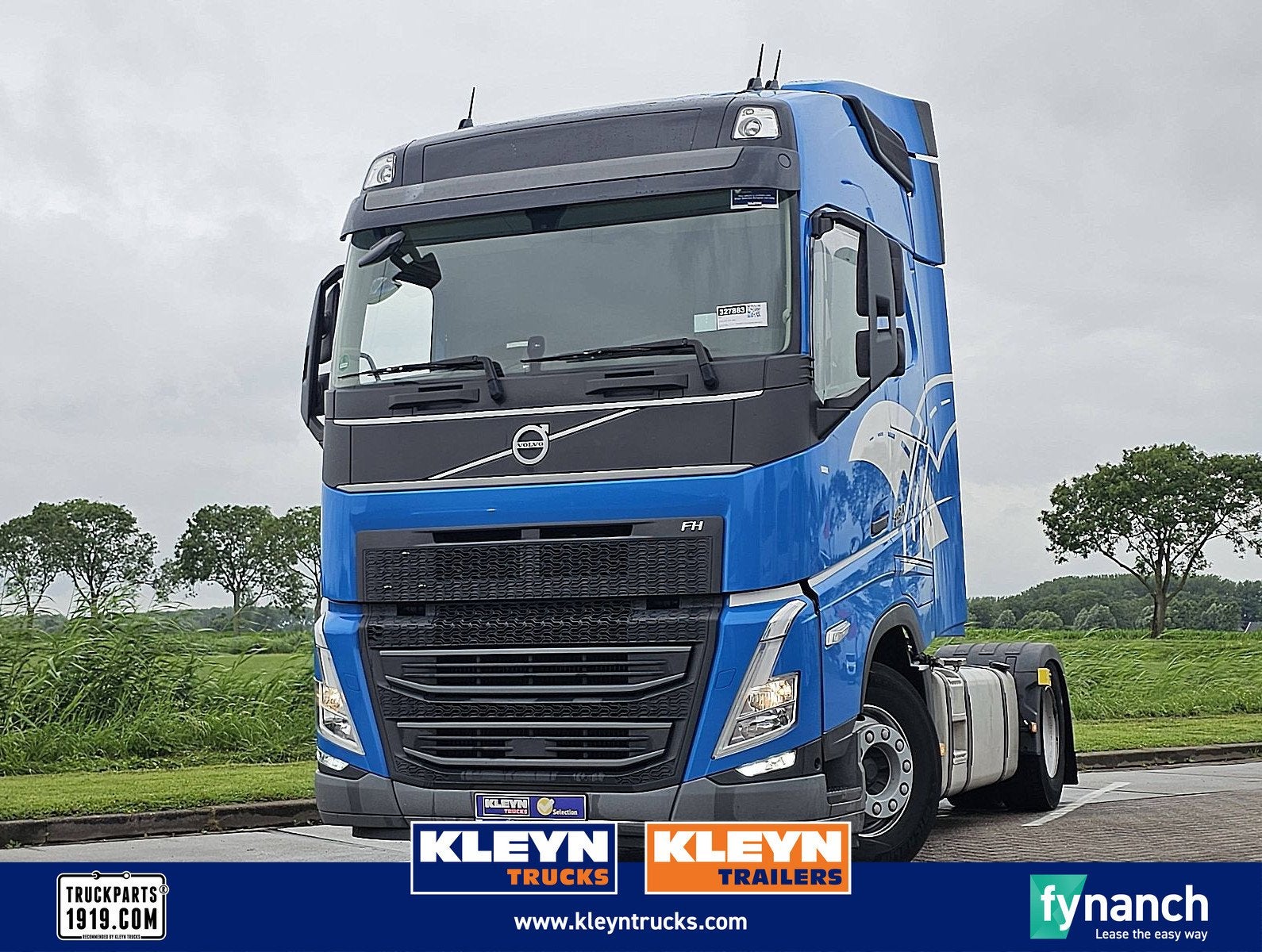 VOLVO FH 460 fh5 2x tank veb+ ipc, Auto's, Vrachtwagens, Automaat, Euro 6, Blauw, Bedrijf