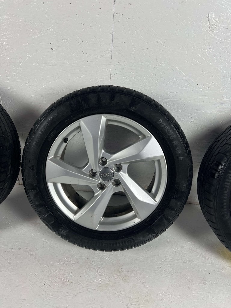 Originele Audi Q2 A3 Q3 TT SQ3 velgen 18" 5x112 All-season, Niet ingevuld, 18 inch, Gebruikt, Banden en Velgen
