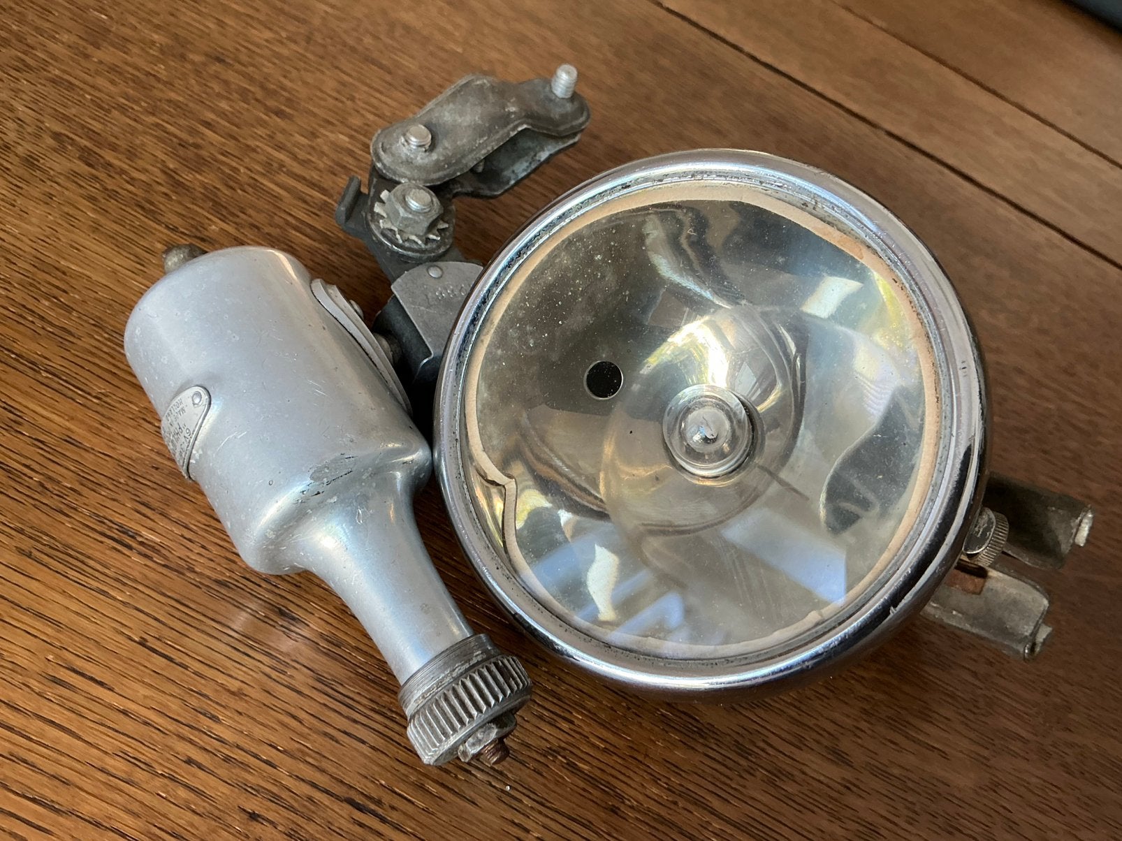 PHILPS oldtimer fiets verlichting, jaren ‘40/‘50, Fietsen en Brommers, Ophalen of Verzenden, Zo goed als nieuw