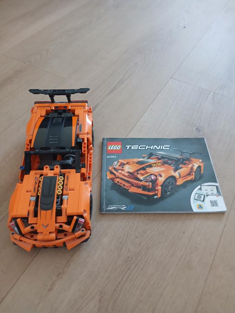 LEGO Technic Corvette ZR1 (42093) - Zo goed als nieuw, Ophalen, Zo goed als nieuw, Overige merken