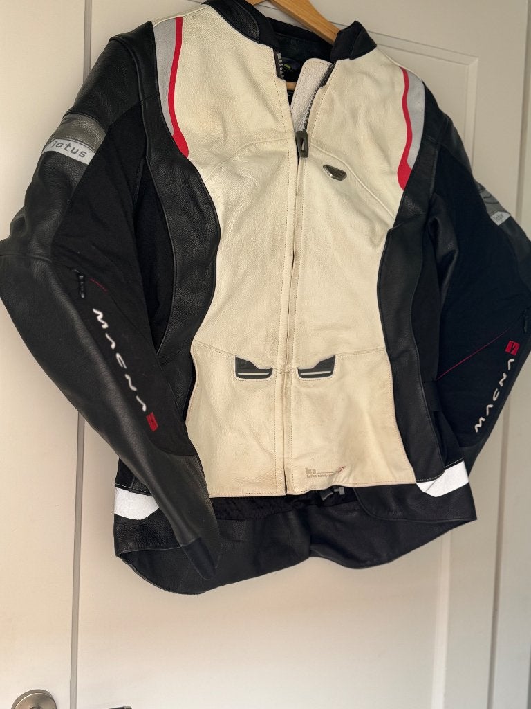 Motor jas maat 46 Macna, Motorcrosskleding, Ophalen of Verzenden, Dames, Tweedehands