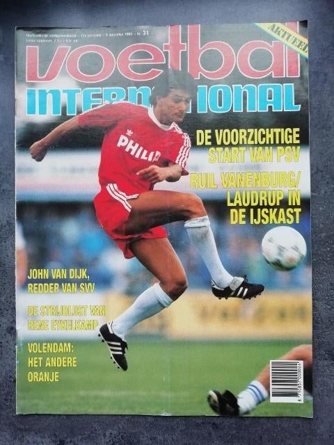 Voetbal International, 23e  jaargang, nr. 31, 1988, Verzamelen, Sportartikelen en Voetbal, Gebruikt, Boek of Tijdschrift, Overige binnenlandse clubs