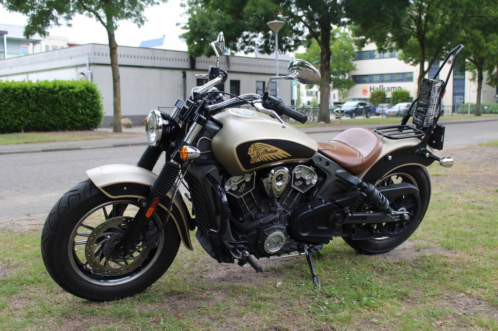 Indian Scout Bobber style, Chopper, Bedrijf, 1133 cc, Meer dan 35 kW