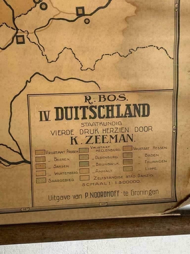 Zeer oude landkaarten , leuk als decoratie in uw huis., Ophalen