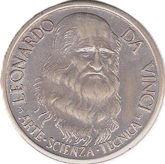 LEONARDO DA VINCI, Postzegels en Munten, Ophalen of Verzenden, Overige materialen