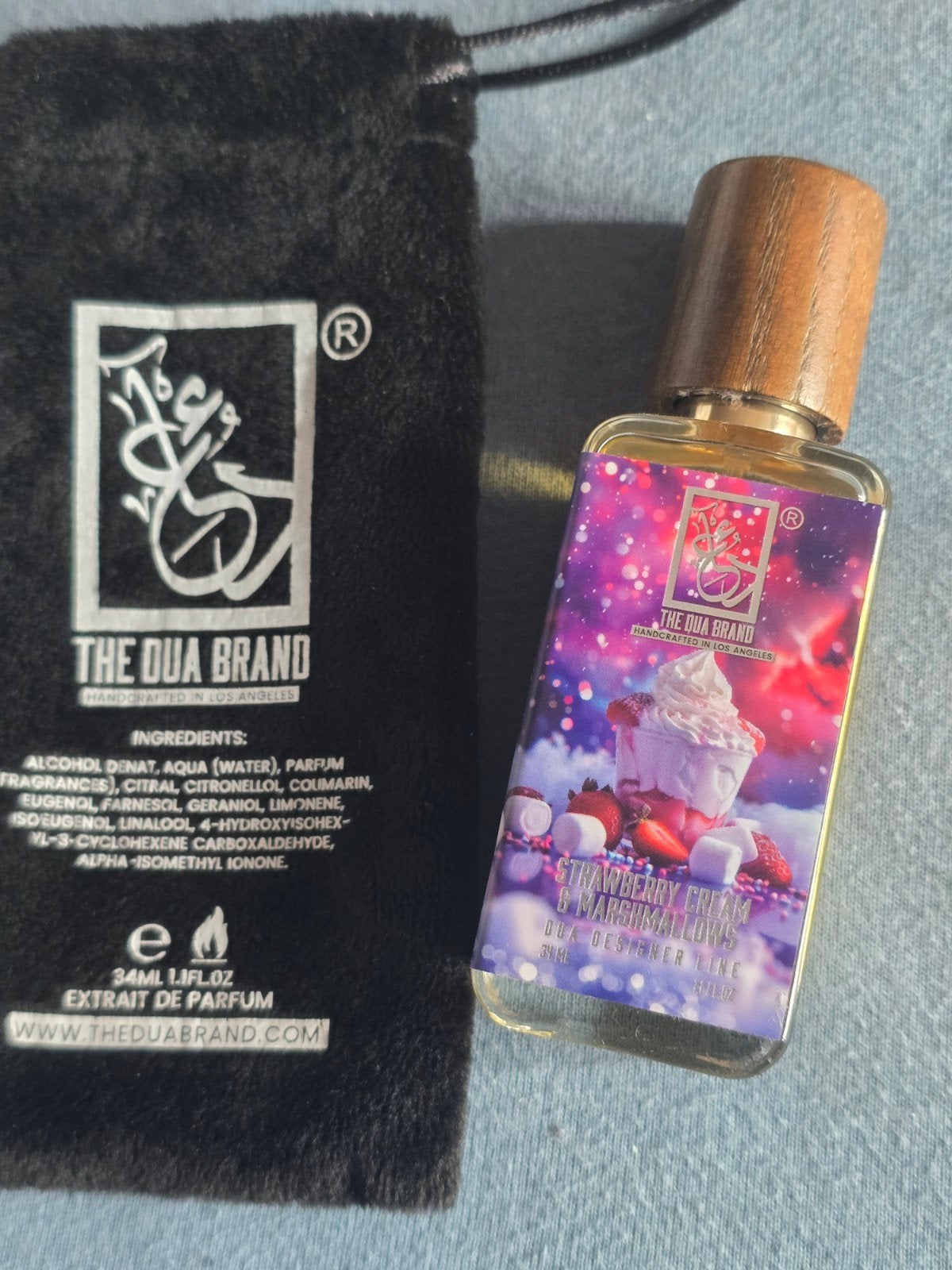 The Dua Brand Strawberry Cream & Marshmallows Parfum, Ophalen of Verzenden, Zo goed als nieuw