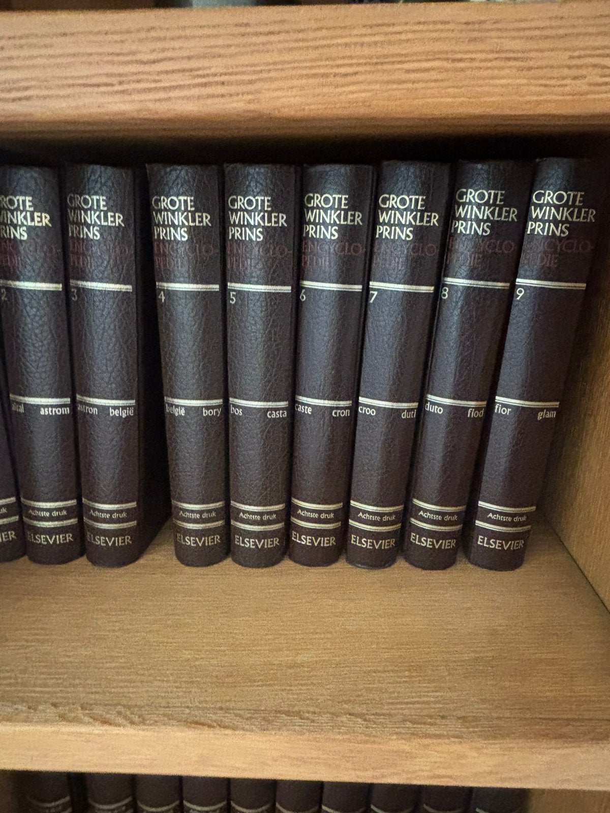 25 delige Grote winkler Prins encyclopedie set achtste druk., Boeken, Encyclopedieën, Ophalen of Verzenden, Zo goed als nieuw