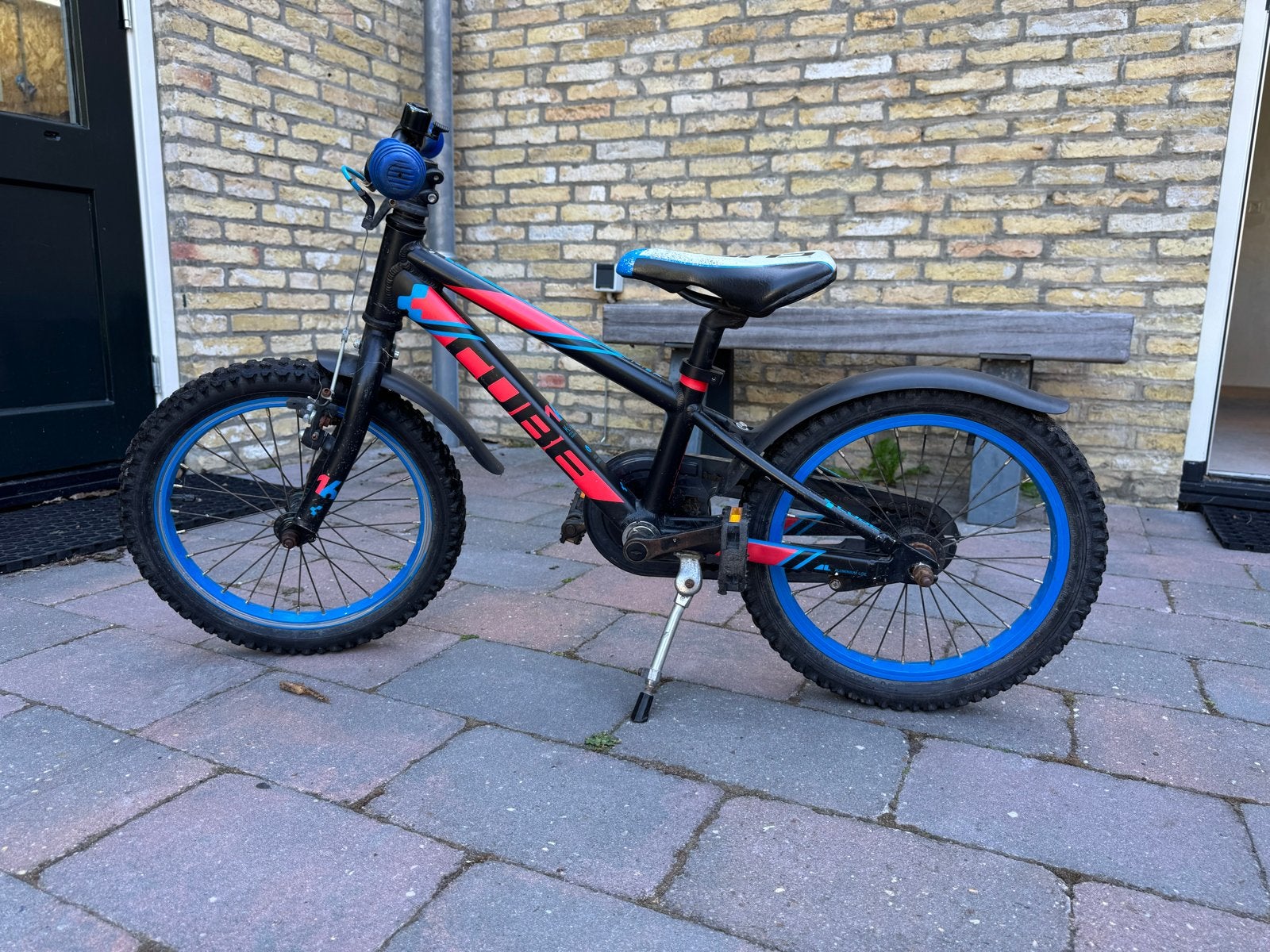 Cube kinderfiets 16 inch, Fietsen en Brommers, Fietsen | Kinderfietsjes, Ophalen of Verzenden, Gebruikt, Terugtraprem, 16 tot 20 inch