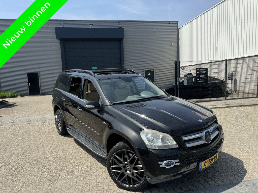 Mercedes-Benz GL500|V8|LV|Pano|7p|387pk|AMG FULL 500, Auto's, Mercedes-Benz, Automaat, 8 cilinders, Bruin, 7 stoelen