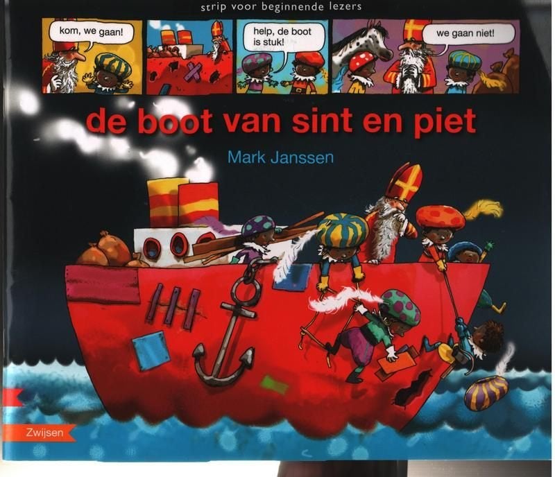 Mark Janssen # de boot vn Sint en Piet., Boeken, 5 of 6 jaar, Fictie algemeen, Jongen of Meisje, Ophalen of Verzenden