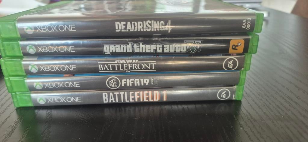 5 Xbox One games, 1 speler, Ophalen, Zo goed als nieuw, Vanaf 3 jaar