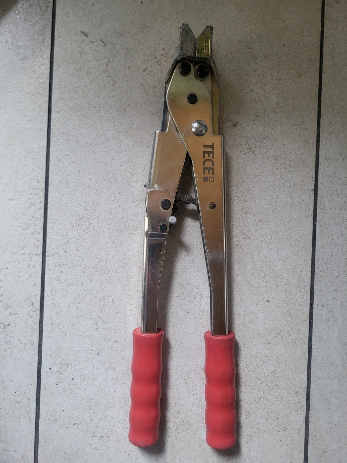 TECEflex TECE flex handperstang perstang incl persbek 25, Ophalen of Verzenden, Zo goed als nieuw