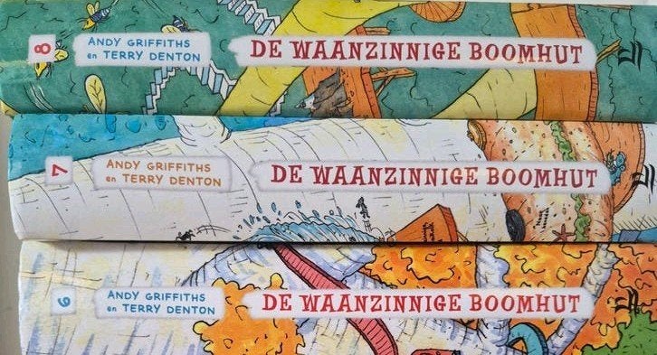 De Waanzinnige Boomhut 78 91 104 verdiepingen los of als set, Ophalen of Verzenden, Gelezen, Andy Griffiths en Terry Denton, Fictie algemeen