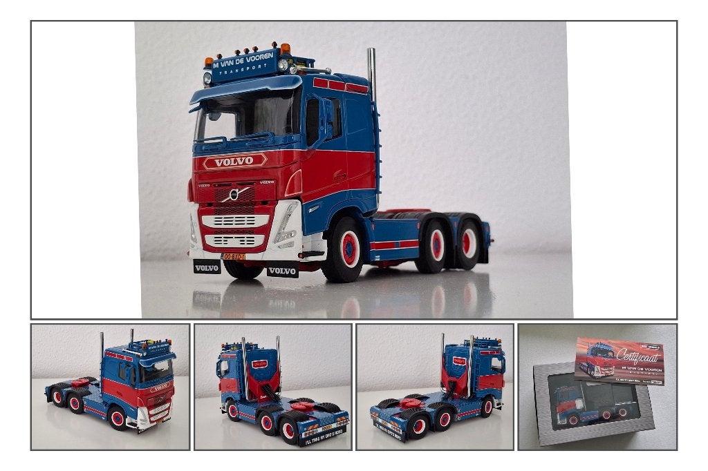 AANBIEDING: Volvo FH5 low 6x2 M.van de Vooren, WSi 1/50, Ophalen of Verzenden, Nieuw, Bus of Vrachtwagen, Wsi