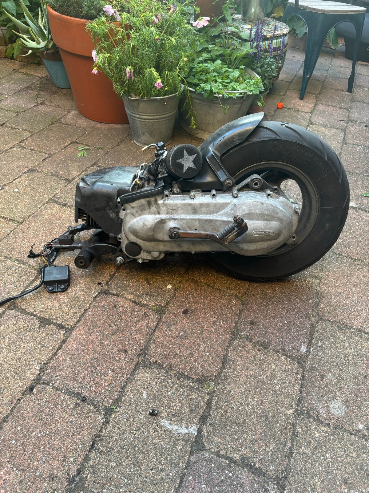 Standaard 125cc typhoon blok. Plug and play, Ophalen of Verzenden, Gebruikt, Blok, Piaggio
