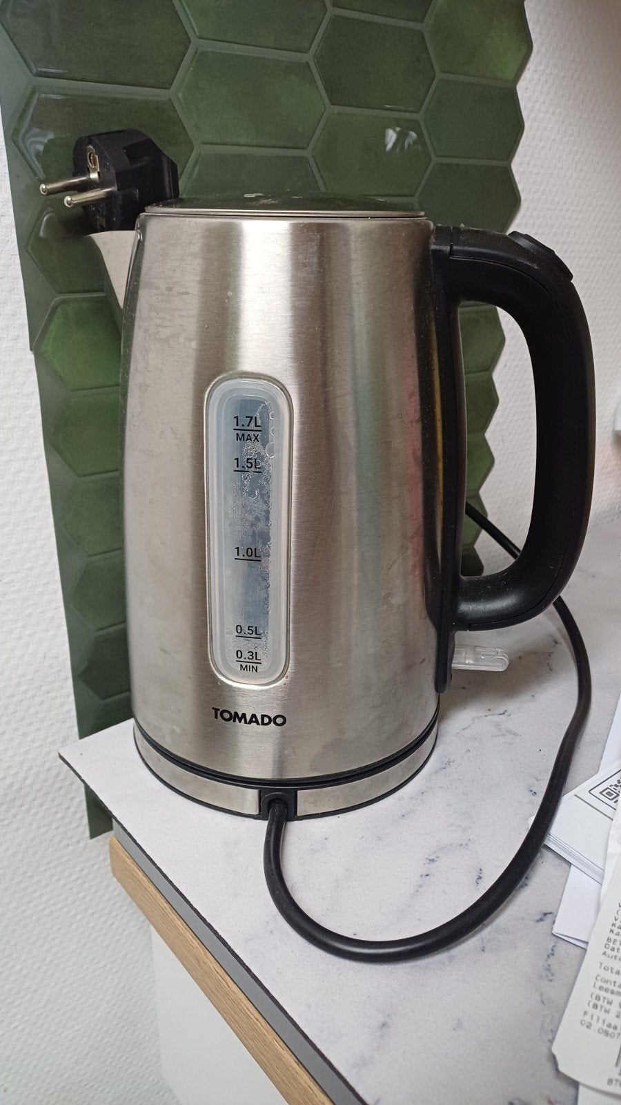 Tomado waterkoker, 1 tot 2 liter, Ophalen of Verzenden
