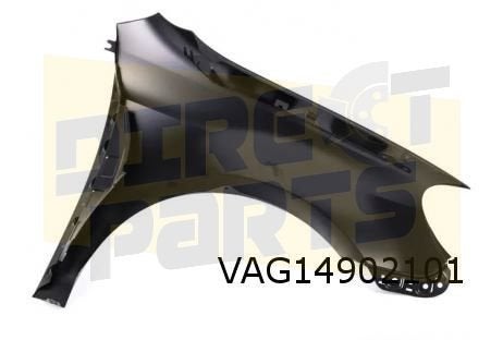 Volkswagen Golf VI (11/08-11/12) Voorscherm Links Origineel!, -, -, Nieuw, Spatbord