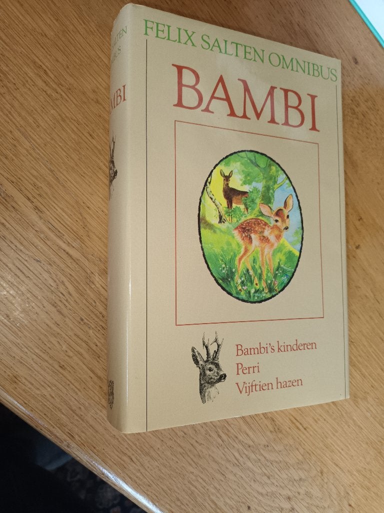 Salten, Felix	-  BAMBI OMNIBUS	--   Kadmos, Ophalen of Verzenden, Gelezen, Salten, Felix, Nederland