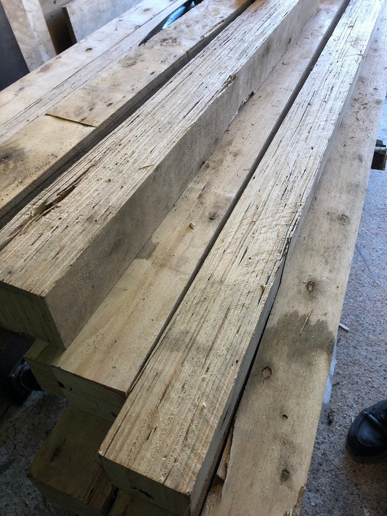 watervast verlijmde balken en stroken multiplex hout koopje, Tuin en Terras, Palen, Balken en Planken, Ophalen, Zo goed als nieuw