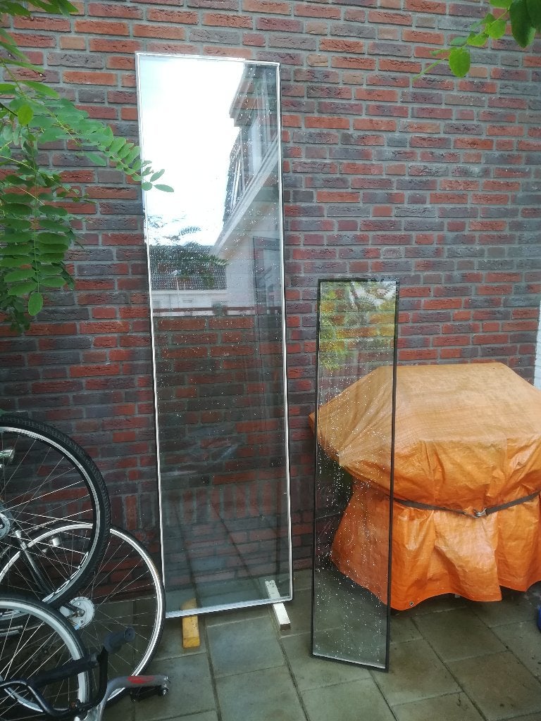 Paneel dubbelglas, Doe-het-zelf en Verbouw, Ophalen, Gevelraam of Ruit, Gebruikt, Minder dan 80 cm