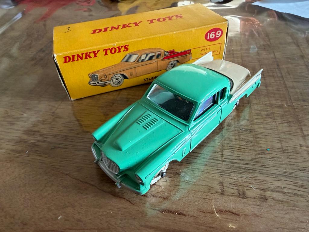 Dinky Toys Studebaker Golden Hawk - Als nieuw met doos, Dinky Toys, Ophalen of Verzenden, Zo goed als nieuw, Dinky toys