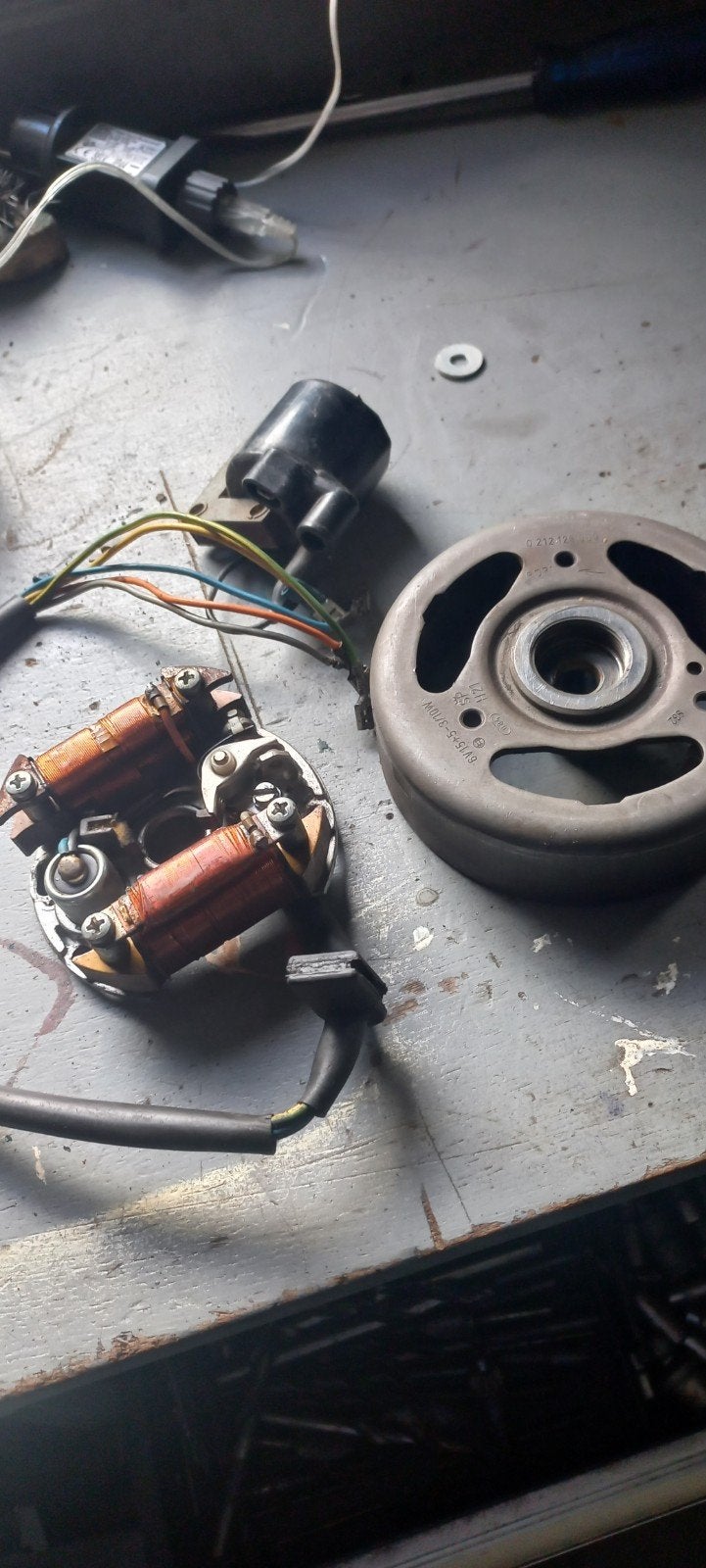 Bosh ontsteking 6 volt, Fietsen en Brommers, Brommeronderdelen | Zundapp, Ophalen of Verzenden, Blok