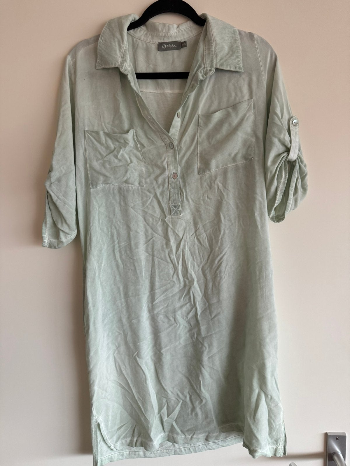 Geisha dames tuniek blouse maat S/36 – mintgroen, Ophalen of Verzenden, Zo goed als nieuw, Maat 36 (S), Groen