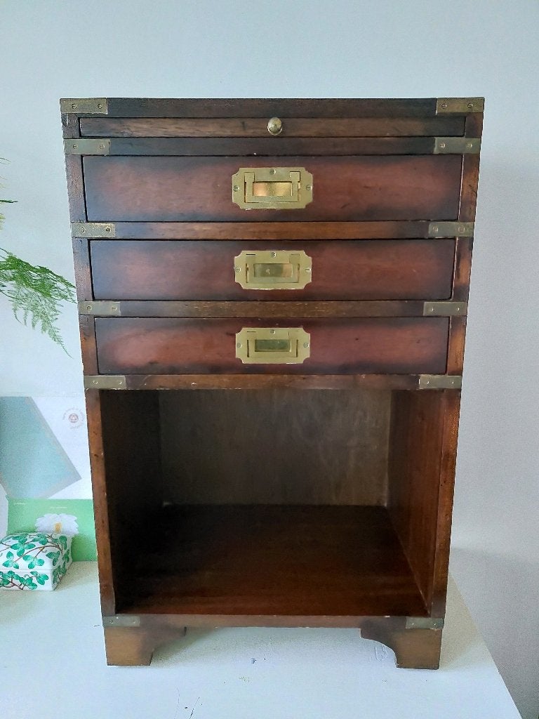 vintage mahoniehouten ladekast, Antiek en Kunst, Antiek | Meubels | Kasten, Ophalen