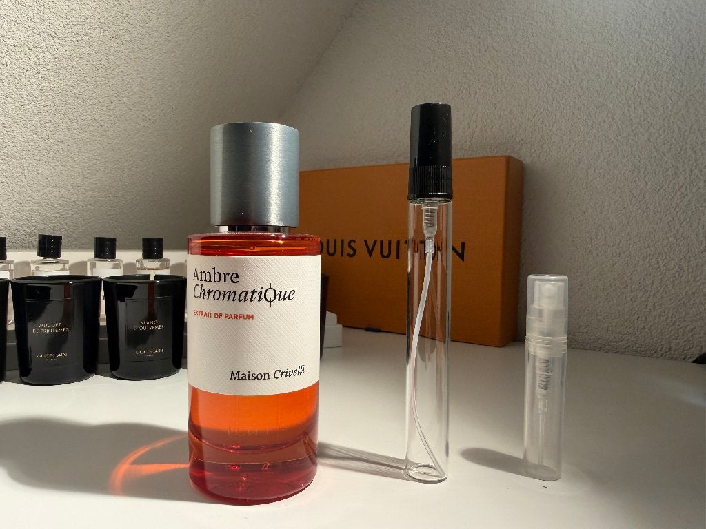 Crivelli - Ambre Chromatique decant sample split parfum, Ophalen of Verzenden, Nieuw