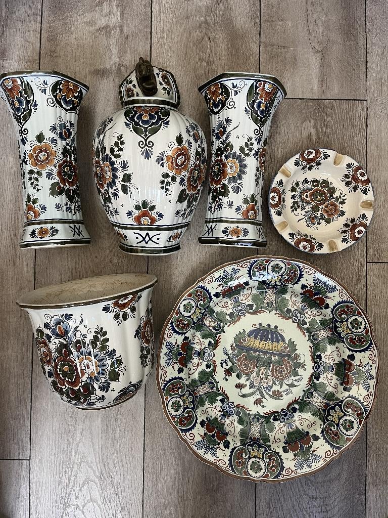 Delft Polychroom Holland Handwerk, Antiek en Kunst, Antiek | Keramiek en Aardewerk, Ophalen