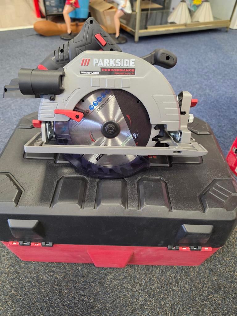 Parkside Accu Cirkelzaag - Krachtig en Draadloos, Doe-het-zelf en Verbouw, Gereedschap | Zaagmachines, Ophalen of Verzenden, Mh shop