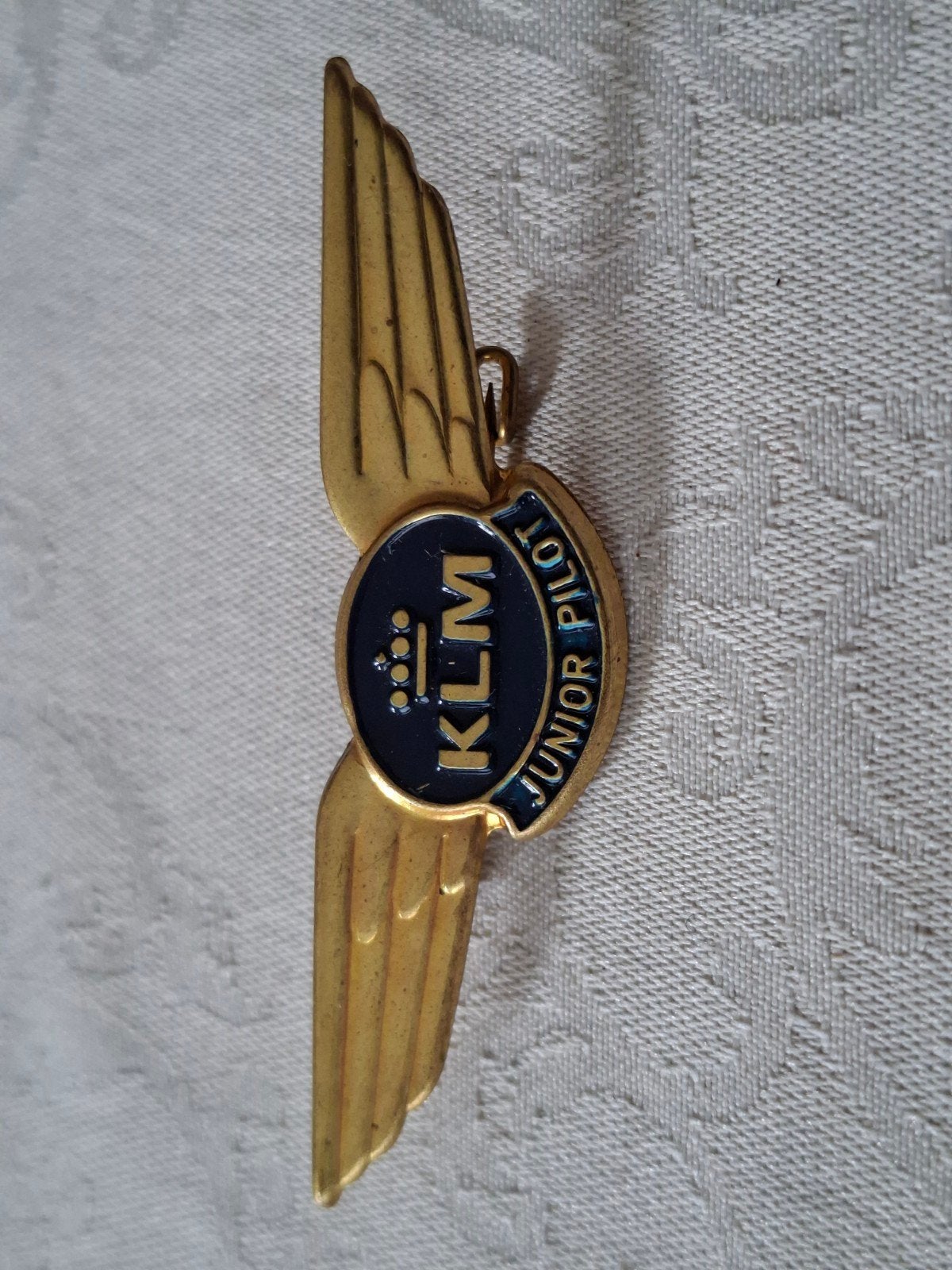 Wing KLM  Junior Pilot, Verzenden, Overige soorten, Nederland, Embleem of Badge