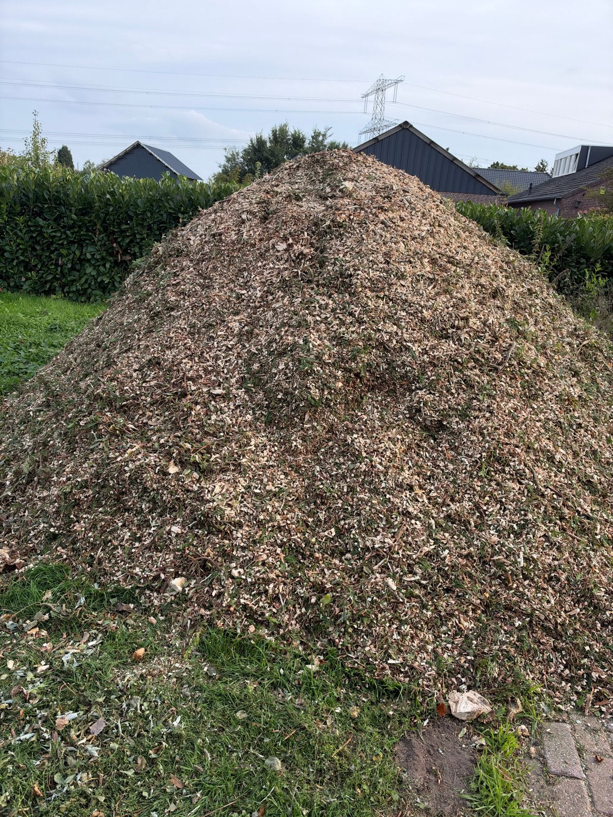 Verse houtsnippers per aanhanger, 6 m³ of meer, Ophalen