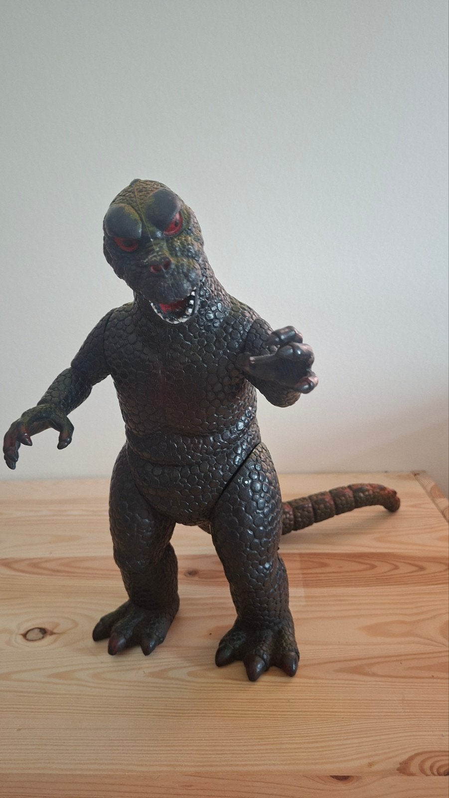 Vintage Godzilla-achtig speelfiguur, Ophalen, Gebruikt
